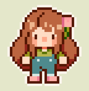 Pixel portrait of Brittany